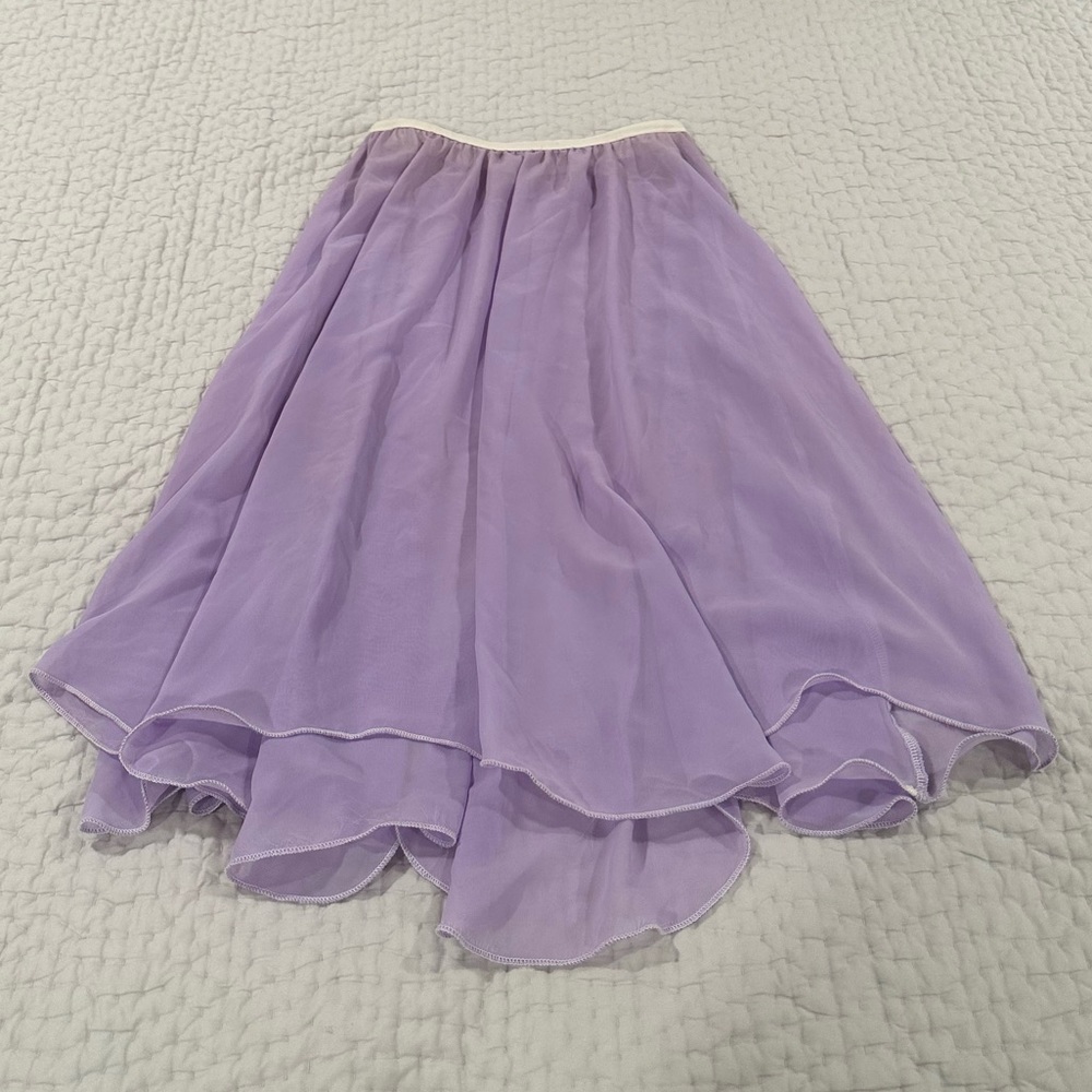 Long ballet rehearsal skirt by ToiToiToi Designs